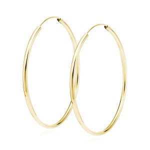 Cercei rotunzi argint Ø50 mm x 2 mm Creole placati cu aur galben DiAmanti KSZ2050EG-DIA (Argint 925‰ 4,7 g.) Cercei rotunzi argint Ø50 mm x 2 mm Creole placati cu aur galben DiAmanti KSZ2050EG-DIA (Argint 925‰ 4,7 g.)
